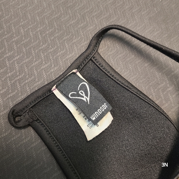 WINDSOR Black and Gold Midi Dress, S - Picture 7 of 8